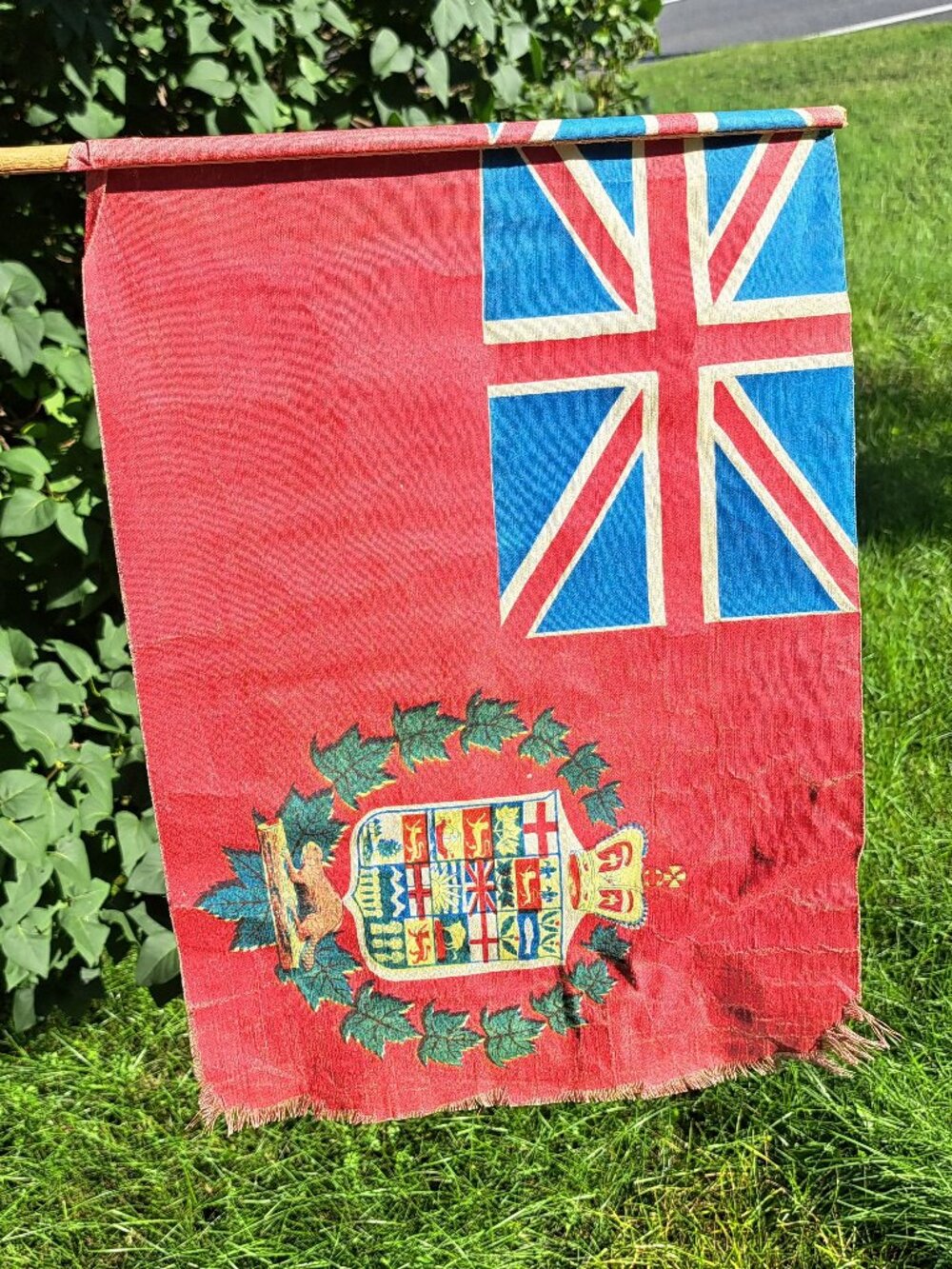 Antique Canadian Flag Red Ensign